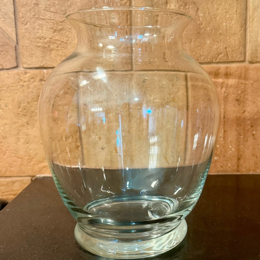 🪩Crystal Clear Glass Vase🪩